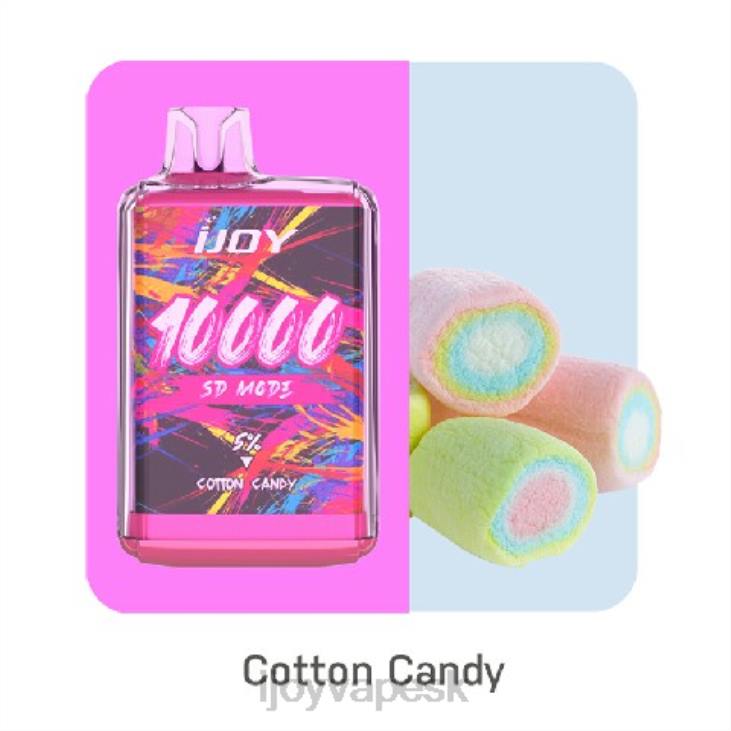 iJOY Vape Review | iJOY Bar SD10000 jednorazové 8X02165 cukrová vata